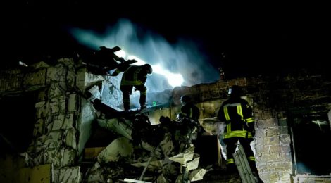 Нічна атака «Шахедів» по Одесі: горіли будинки, поранено 9 людей