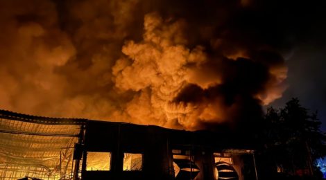 «Триває ліквідація пожежі». Кіпер розповів про наслідки удару по «Новій пошті» в Одесі