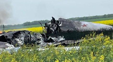 В РФ упав стратегічний бомбардувальник літак Ту-22М3